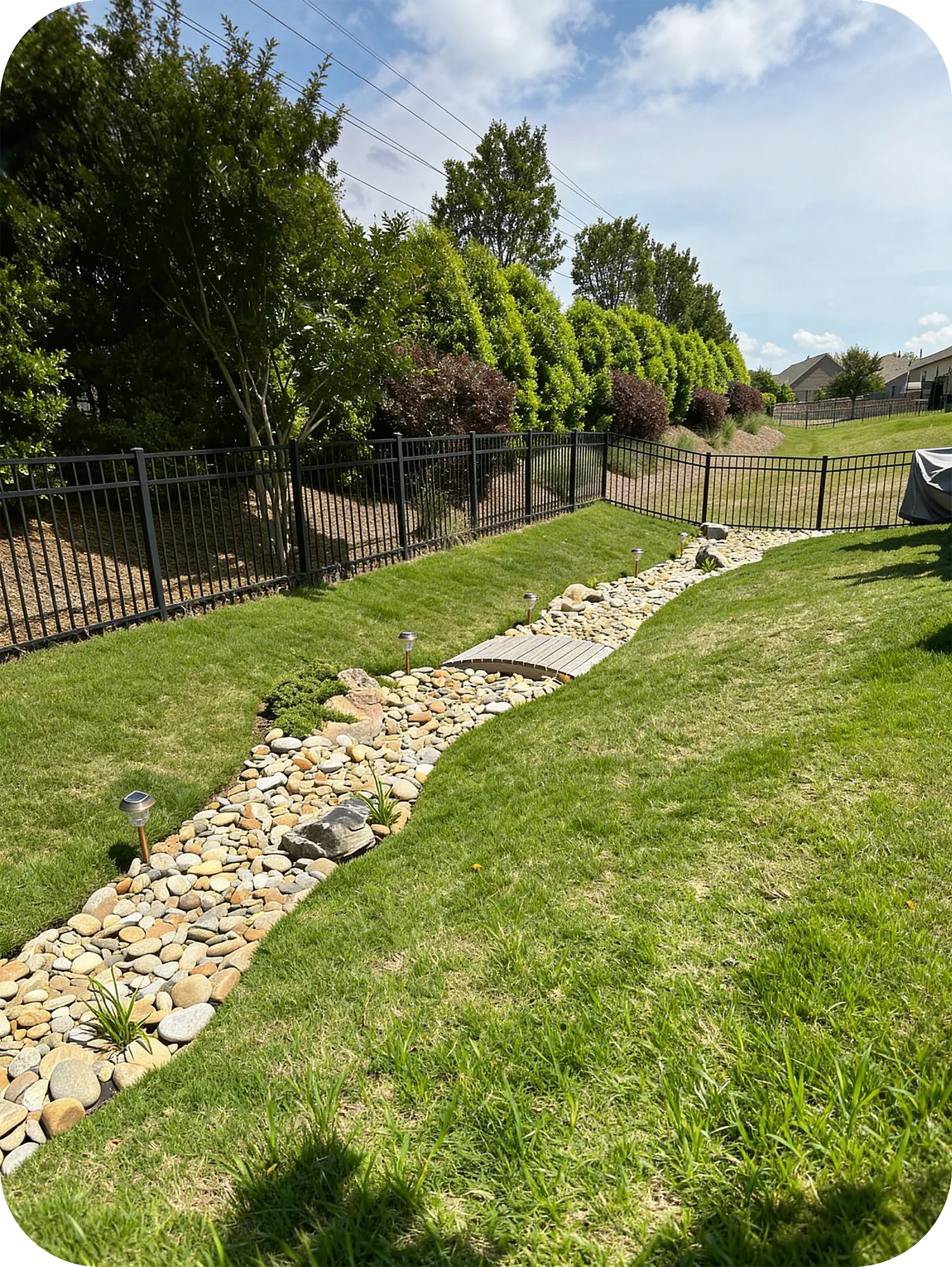 Blue 2 Green Landscape Services Grade & Excavation Drainage & Water Management