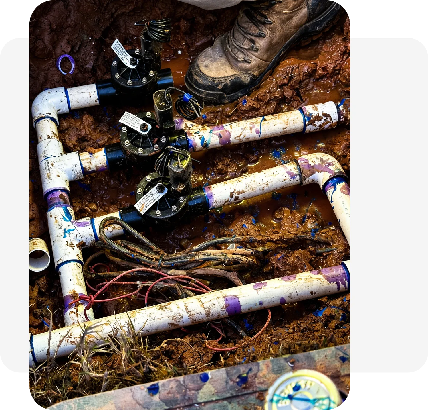 Blue 2 Green Landscape Services: We Specialize in Residential Irrigation Installations