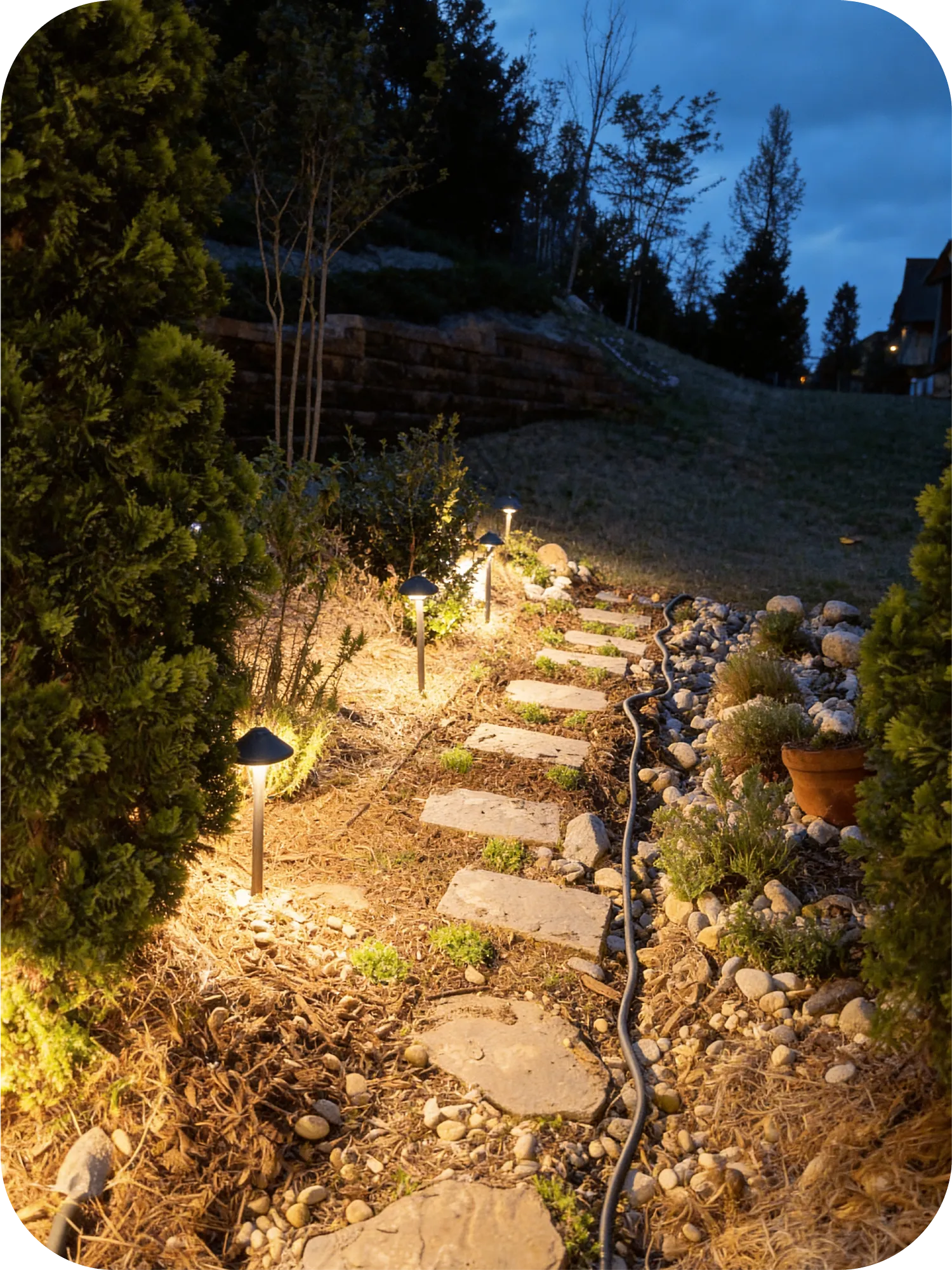Blue 2 Green Landscape Lighting