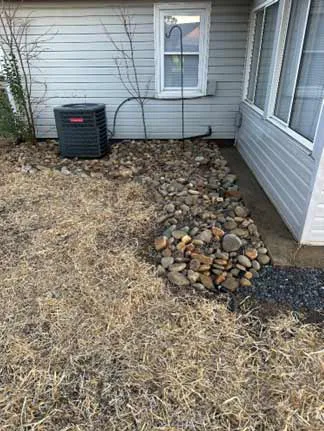 Blue 2 Green Landscape Services Drainage Solution to a Problem for a home suite img1