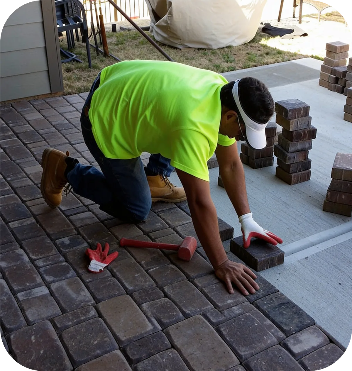 Transform Your Outdoor Space with Blue 2 Green Landscape Services in the Weddington Area, NC