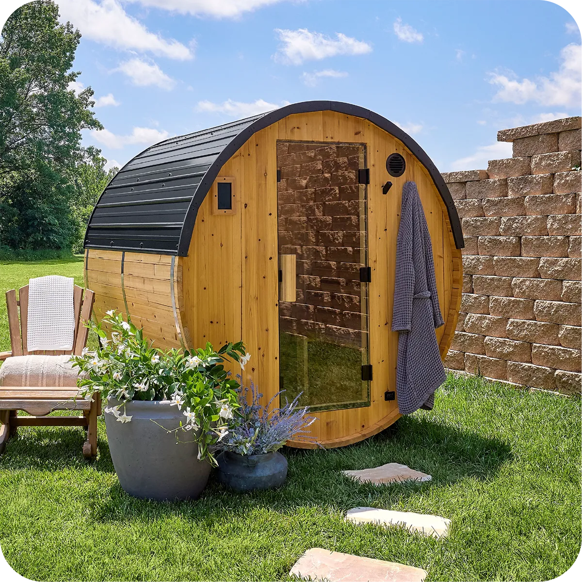Blue 2 Green Landscape Services Blogs Landscape Structures Sauna