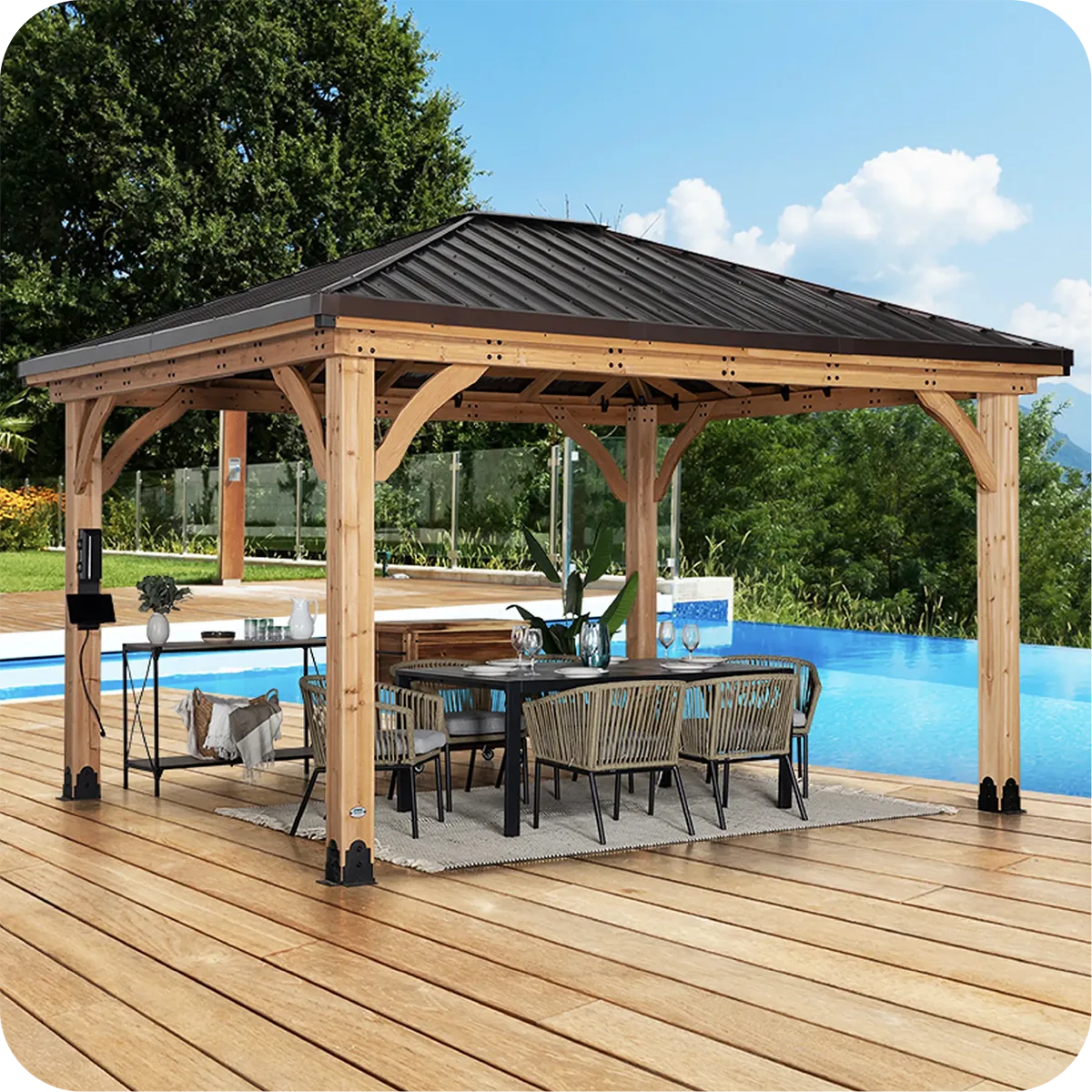 Blue 2 Green Landscape Services Blogs Landscape Structures Gazebo